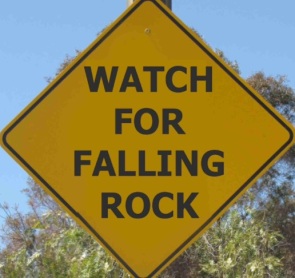 Watch for Falling Rock | heavysighsandsmiles